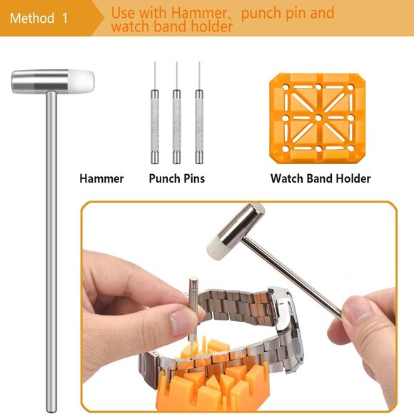 Watch Repair Kit, Watch Link Removal Tool, Watch Band Adjustment - Picture 3 of 6